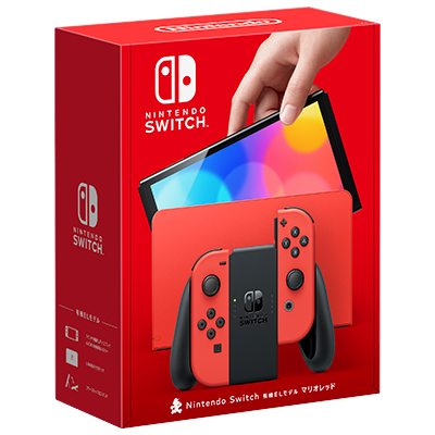 Nintendo Switch 有機ELモデル マリオレッド　本体