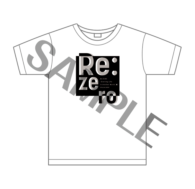 Re:ゼロから始める異世界生活 Tシャツ（全1種）