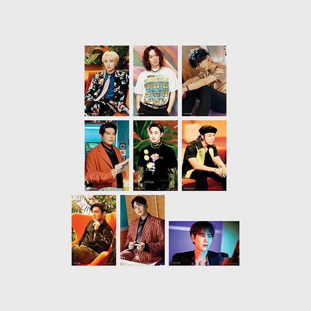 [SUPER JUNIOR] [The Road : Keep on Going - The 11th Album Vol.1] 4X6 PHOTO SET