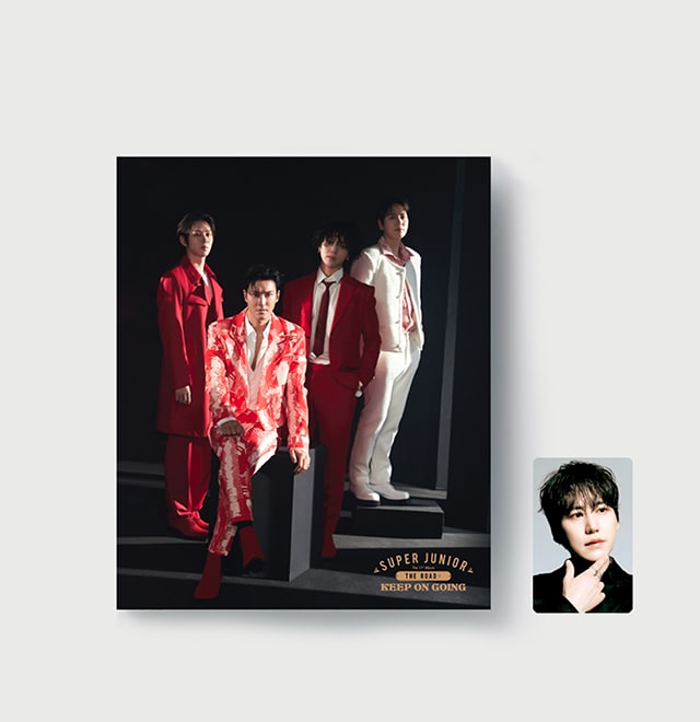 [SUPER JUNIOR] [The Road : Keep on Going - The 11th Album Vol.1] BINDER + PHOTO CARD SET_KYUHYUN