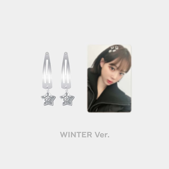 [aespa POP-UP STORE 'Come to MY illusion'] HAIR PIN SET_WINTER