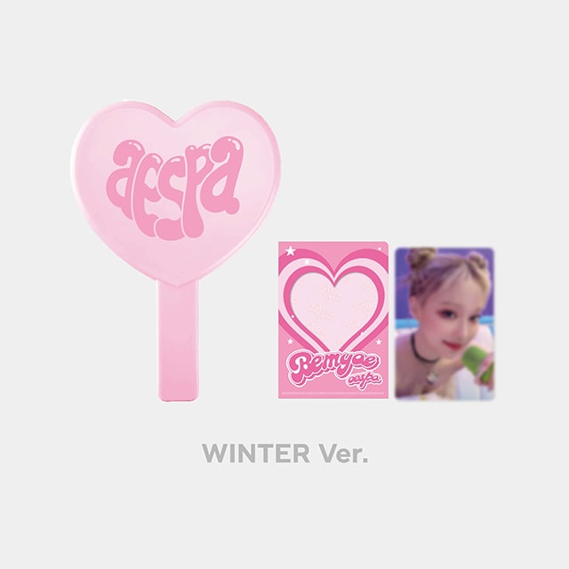 [aespa POP-UP STORE 'Come to MY illusion'] HAND MIRROR SET_WINTER