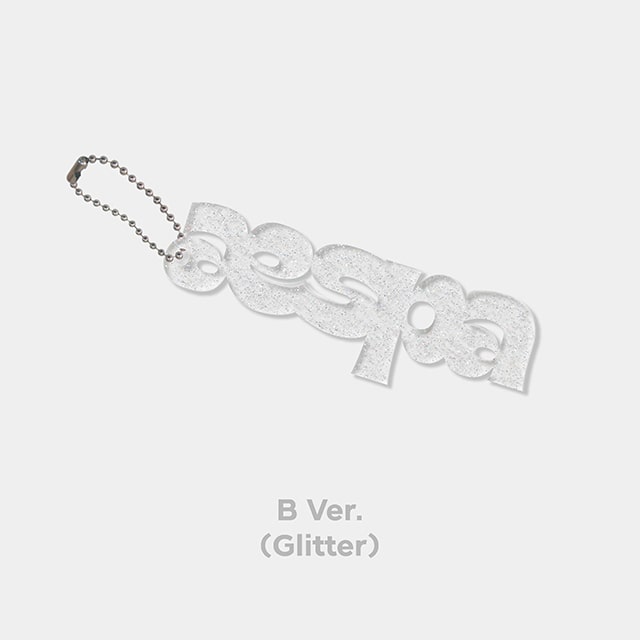 [aespa POP-UP STORE 'Come to MY illusion'] LOGO KEY RING B Ver.