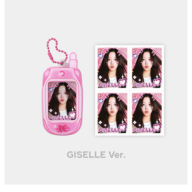 [aespa POP-UP STORE 'Come to MY illusion'] RETRO KEY RING SET_GISELLE