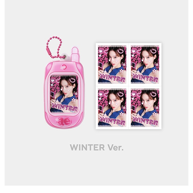 [aespa POP-UP STORE 'Come to MY illusion'] RETRO KEY RING SET_WINTER