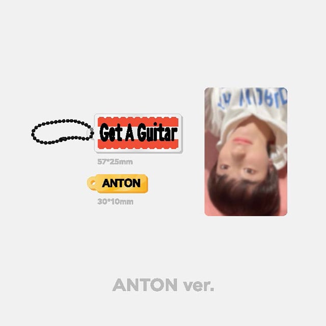 RIIZE [Get A Guitar - The 1st Single Album] ACRYLIC KEY RING + PHOTO CARD SET_ANTON