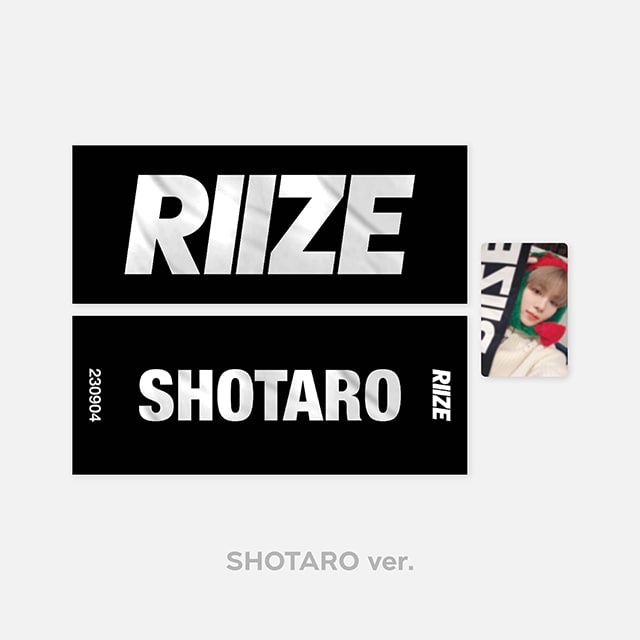 [2024 RIIZE 'RIIZE UP' POP-UP MD] SLOGAN + PHOTO CARD SET_SHOTARO