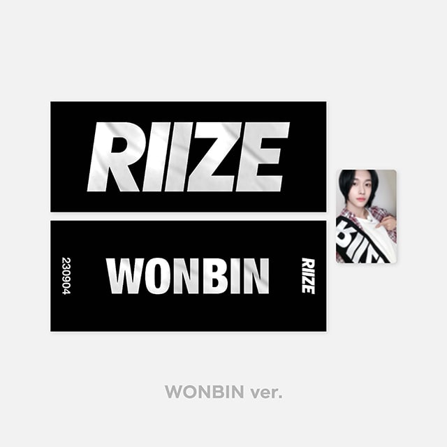 [2024 RIIZE 'RIIZE UP' POP-UP MD] SLOGAN + PHOTO CARD SET_WONBIN