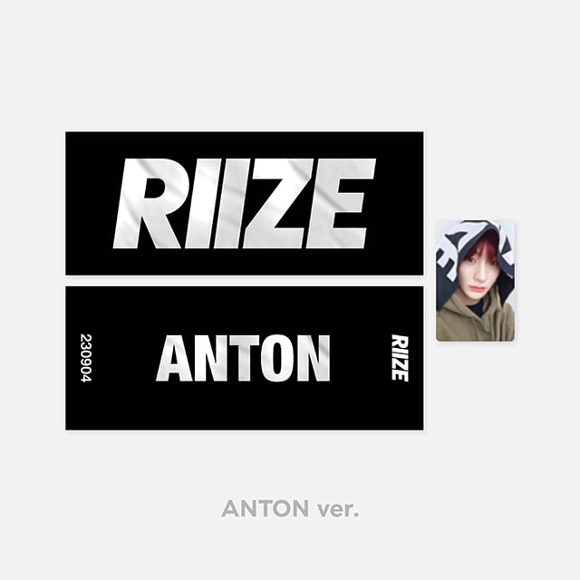 [2024 RIIZE 'RIIZE UP' POP-UP MD] SLOGAN + PHOTO CARD SET_ANTON